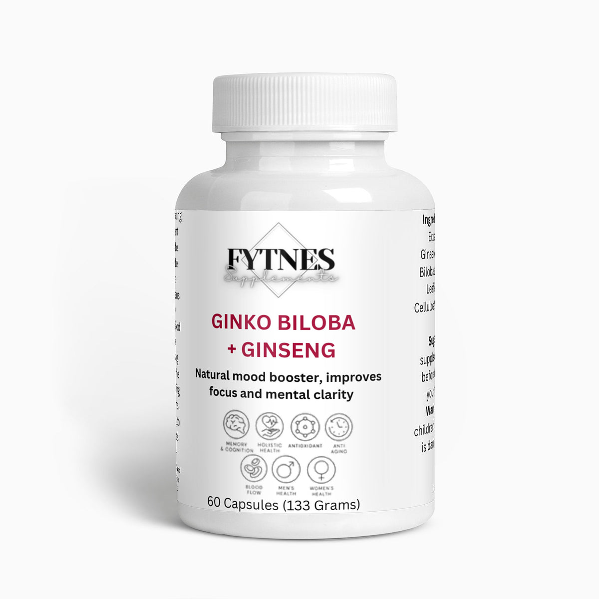 Ginkgo Biloba + Ginseng